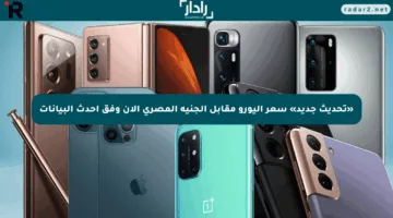«تحديث جديد» سعر اليورو مقابل الجنيه المصري الآن وفق أحدث البيانات